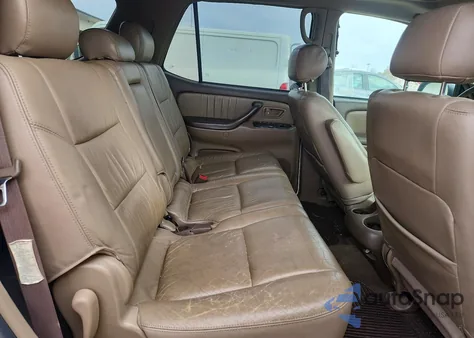 2001 Toyota Sequoia Limited из США, поврежденный, VIN 5TDBT48A41S022151